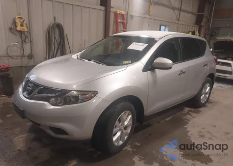 2012 Nissan Murano S from USA, damaged, VIN JN8AZ1MWXCW229564